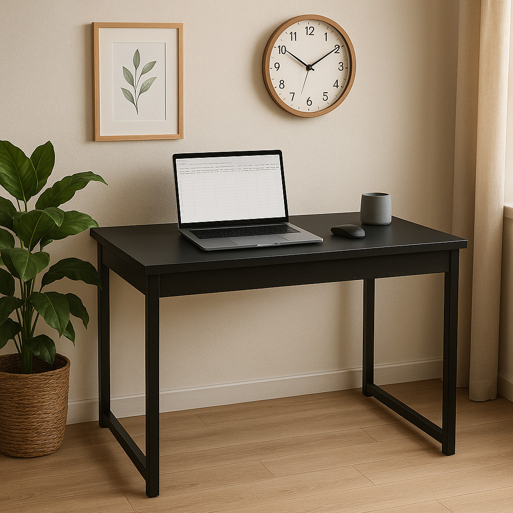 Mesa para home office Escrivaninha Industrial Quar