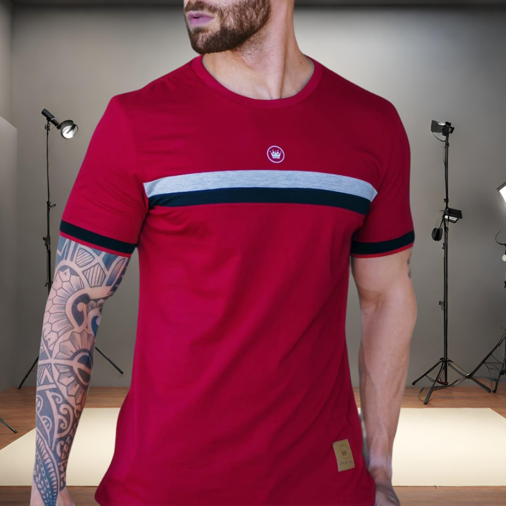 Camiseta  Blusa  Masculina  Bordada Exclusiva Orig