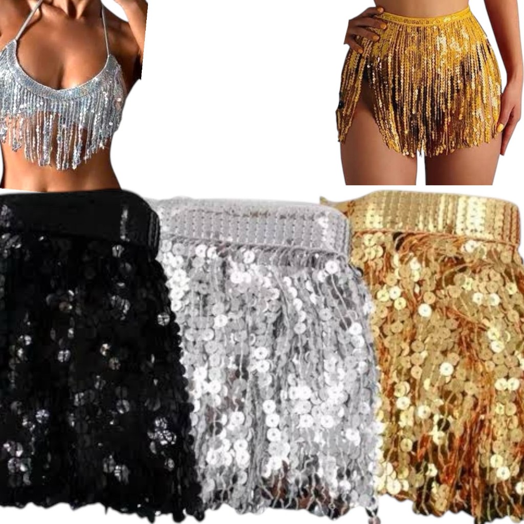 Franja De Paetê Para Carnaval Em Lantejoulas Cust