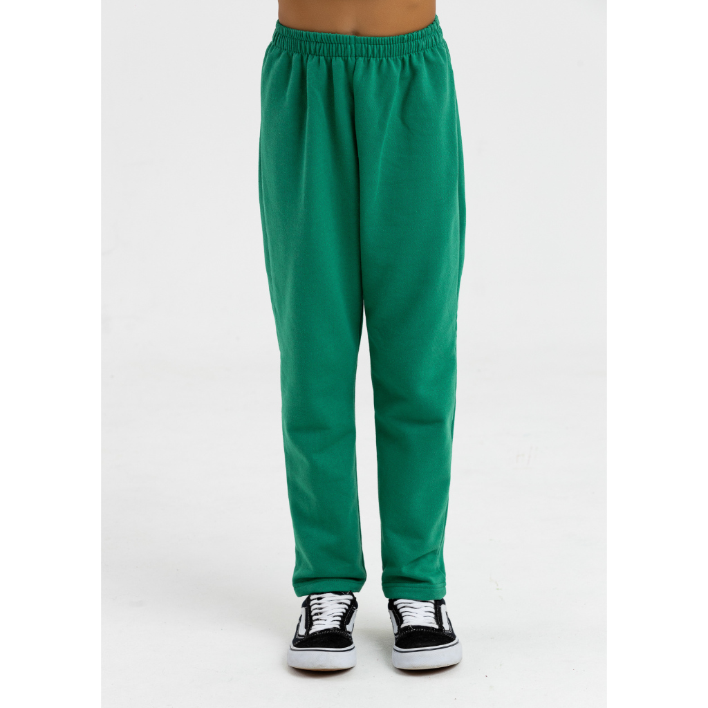 Calça Moletom Peluciada Infantil Unissex com Bain