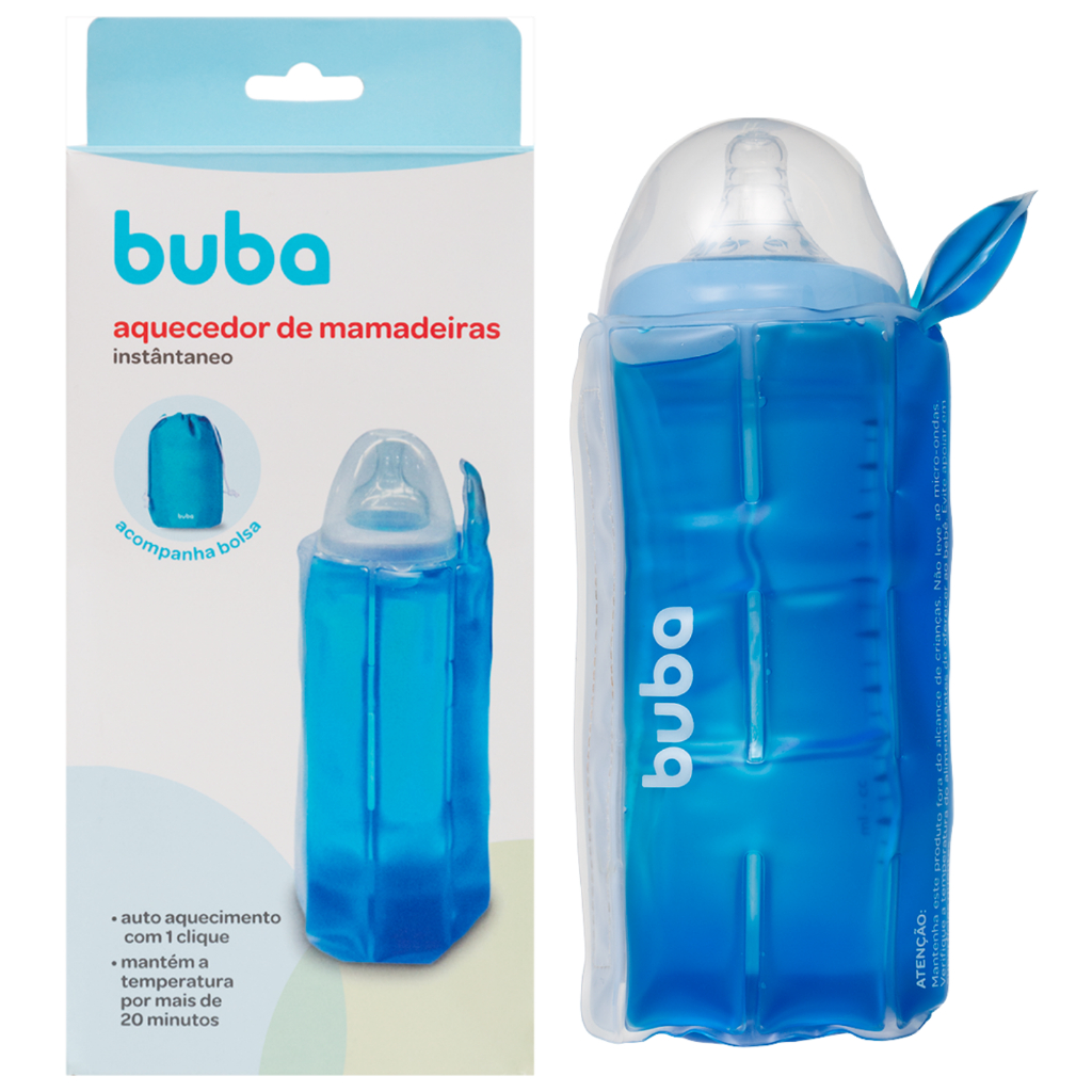 AQUECEDOR DE MAMADEIRAS INSTANTÂNEO BUBA PRÁTICO