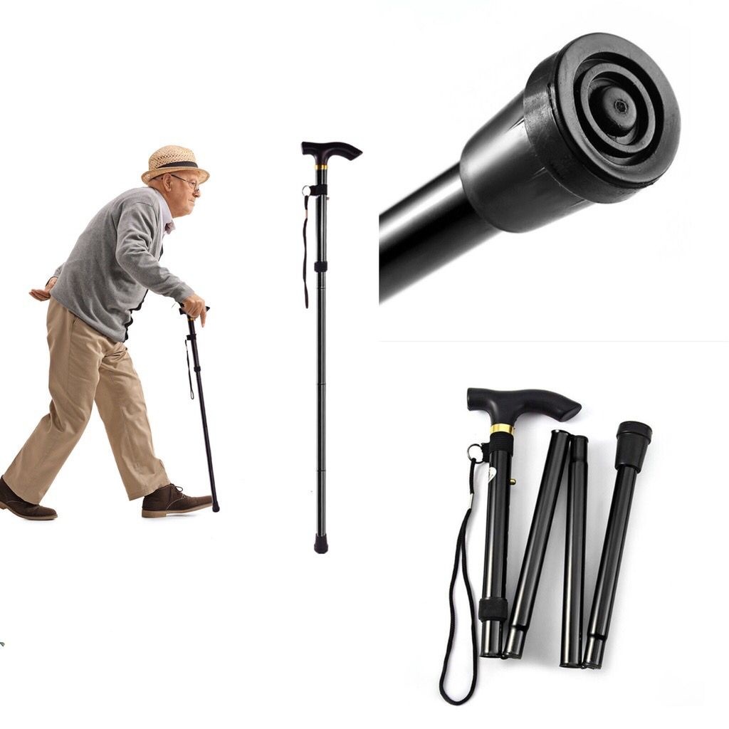 Bengala De Alumínio para Idoso Dobrável Reguláv