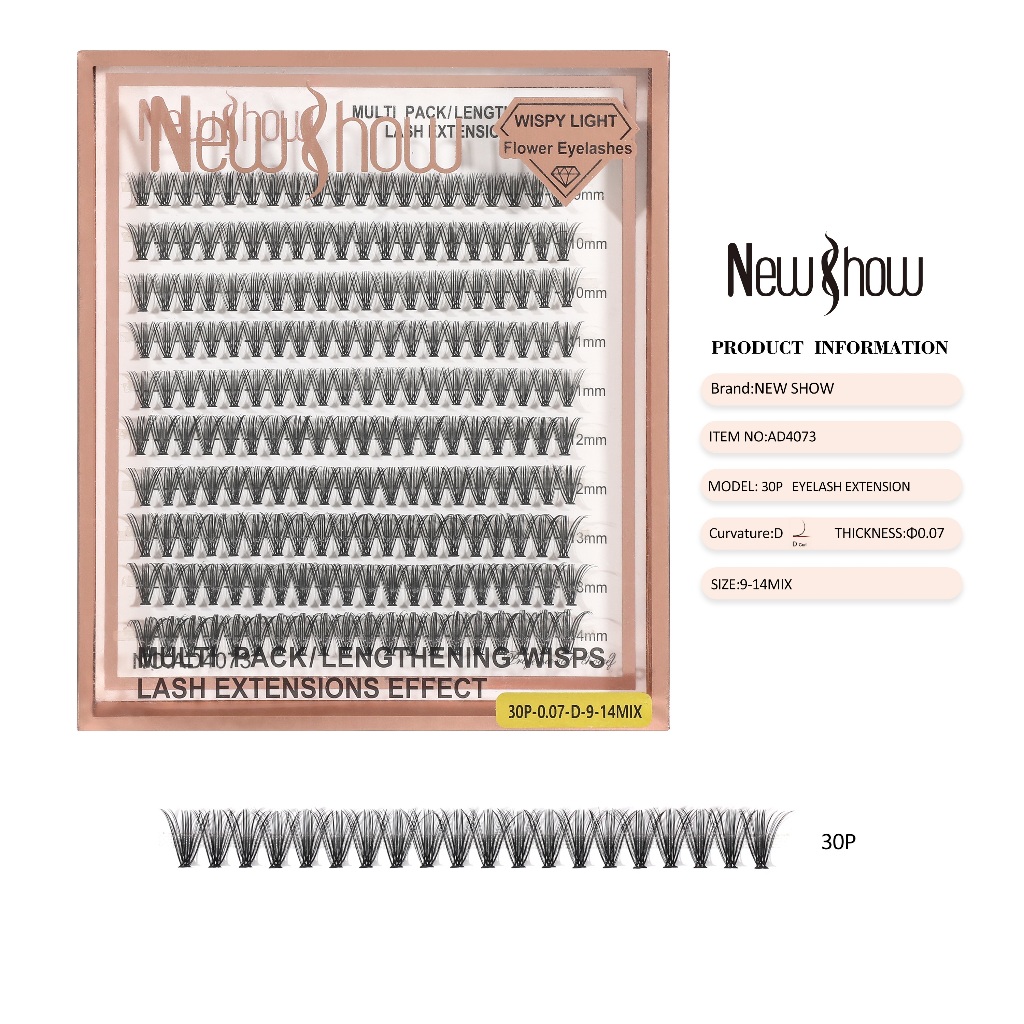 New Show Cílios extensão de Cilios Postiços -Tu