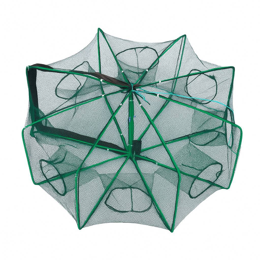 Armadilha De Peixes Covo 8 Bocas Quadrada Resisten