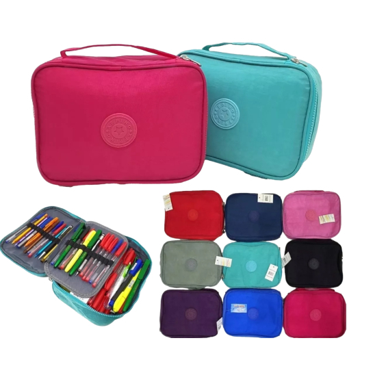 Estojo Escolar Unissex Juvenil Matelassê Estojo O