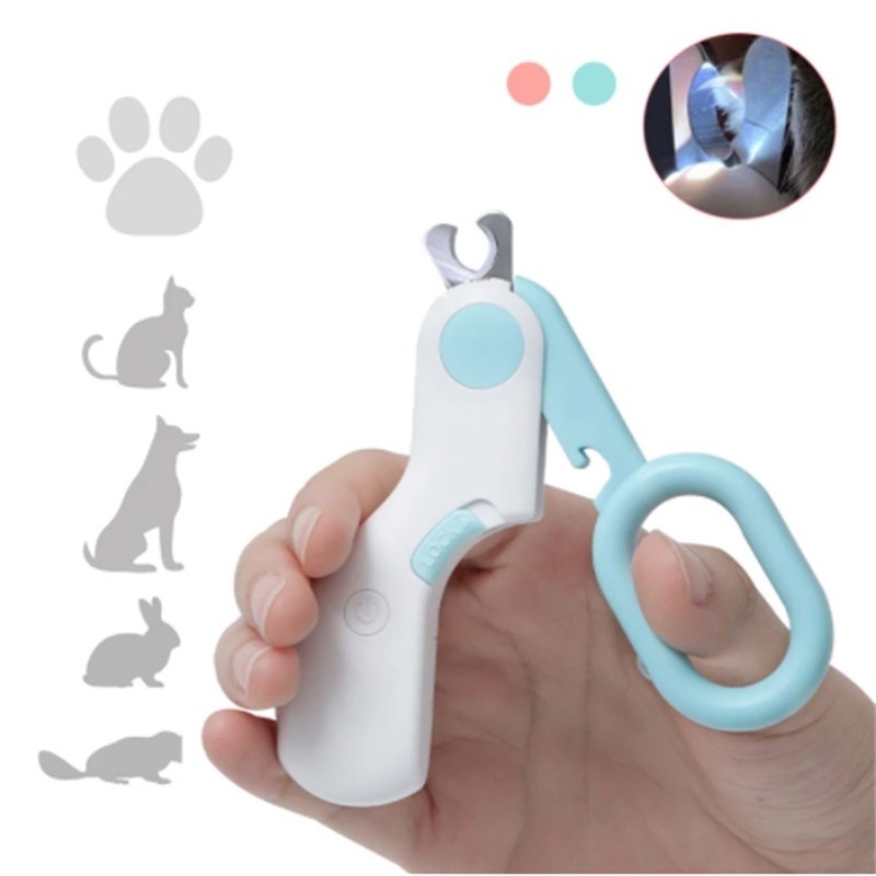 Cortador De Unha Cachorro/Gato Com Led Profissiona