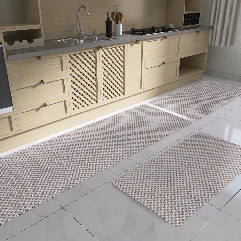 KIT 3 TAPETES COZINHA PILÃO | Firme e leve