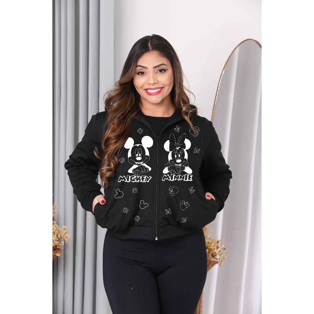 CASACO/BLUSA/JAQUETA feminino adulto l moletom po