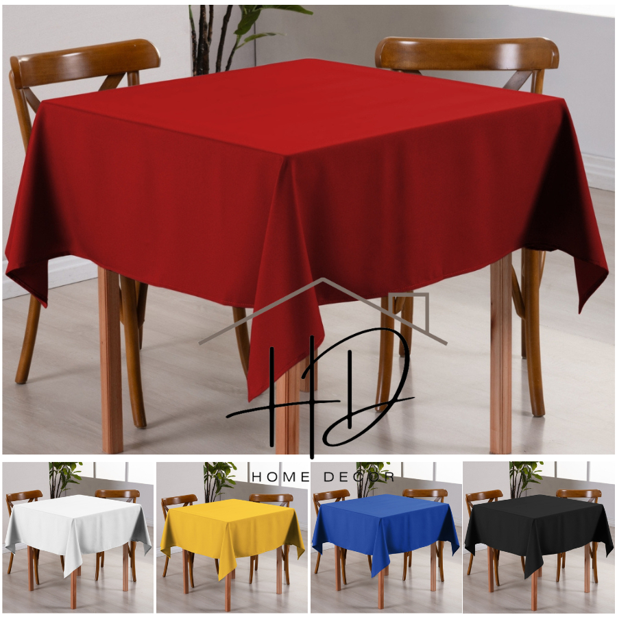 Kit 10 Toalha De Mesa Quadrada 1,50m x 1,50m Oxfor