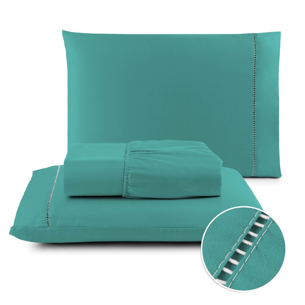 Jogo de Lençol 02 a 03 Peças 400 Fios Berço Cam