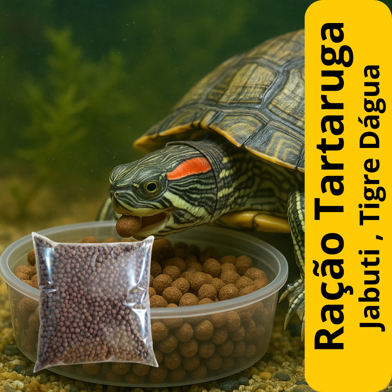 Ração para Tartaruga Jabuti Tigre DÁgua  100g 2