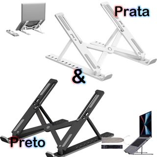 Suporte Metálico Ergonômico para Notebook Tablet