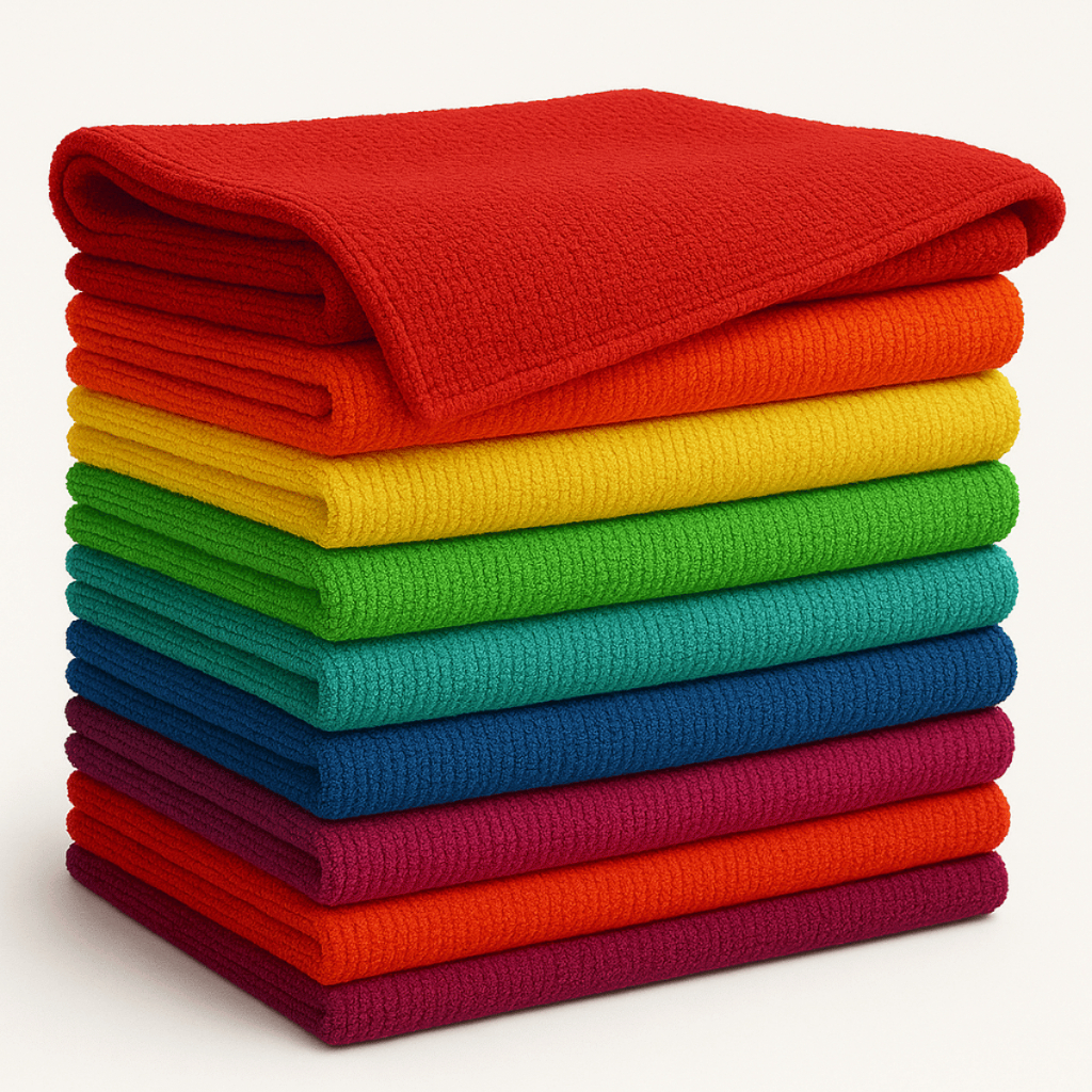 Kit Panos de Microfibra Limpeza Multiuso Automotiv