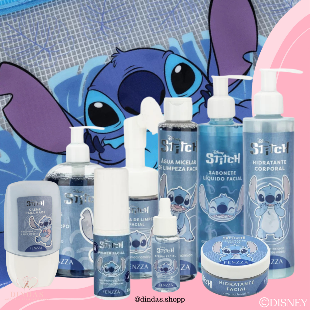 Linha Skincare Stitch – 8 Produtos Facial e 