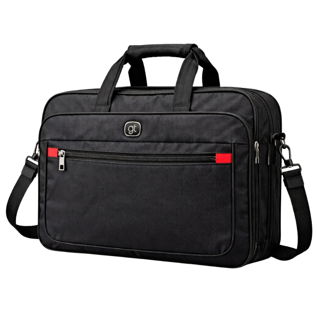 Bolsa Pasta Notebook Grande Nylon Masculino Maleta