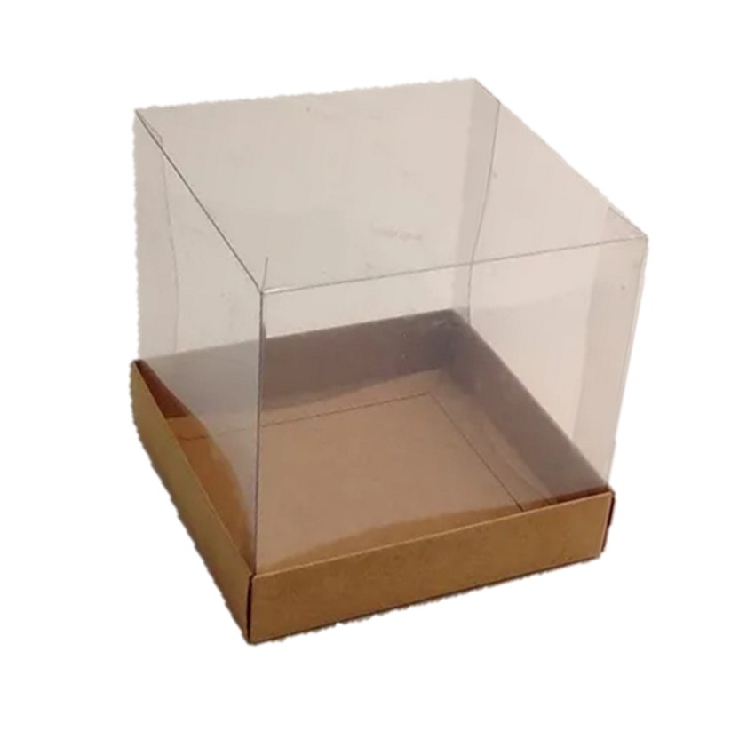 10 Caixa de Acetato Bolo ou Panetone 100g A 250g