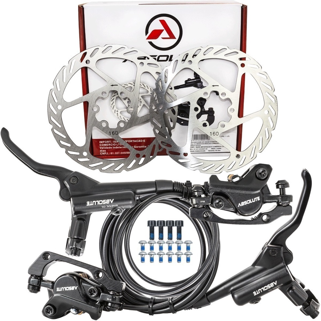KIT FREIO A DISCO HIDRÁULICO ABSOLUTE WILD COMPLE