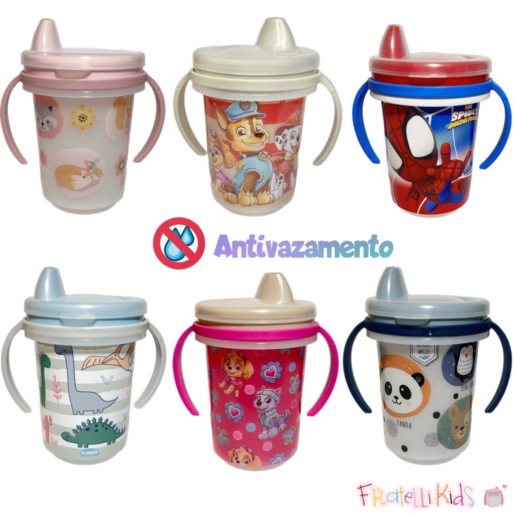 Copo Infantil Antivazamento de Transição Com Al�