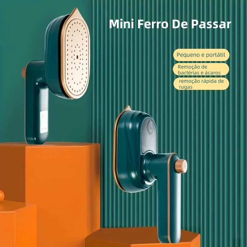 Mini Ferro De Passar Roupas Vapor Para Viagem Elé