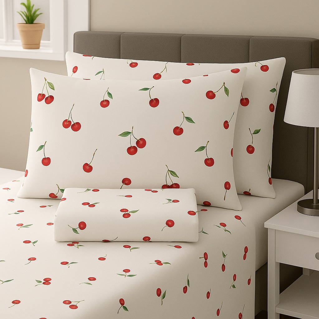 Jogo de Lençol Percal 180 Fios 100% Algodão  Tod