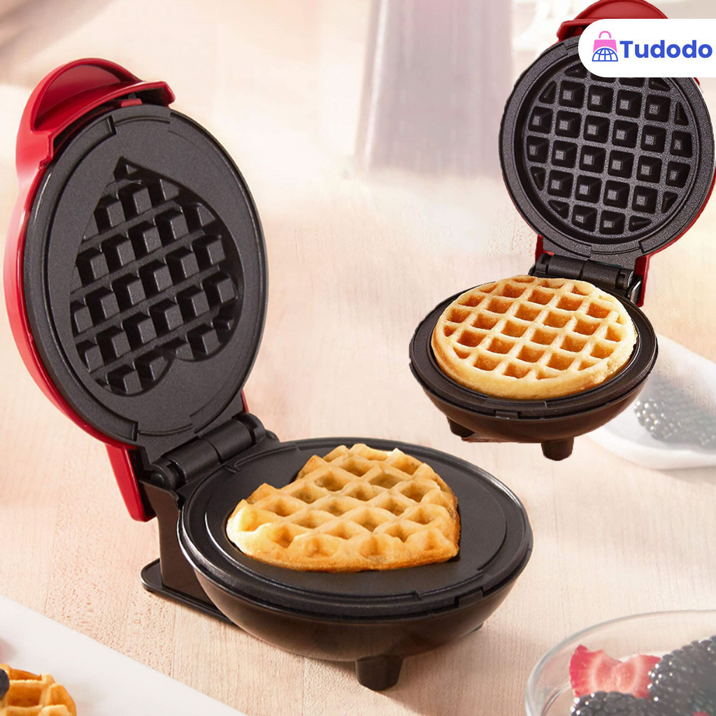 Máquina Para Fazer Waffle Pequena Portátil 110v 