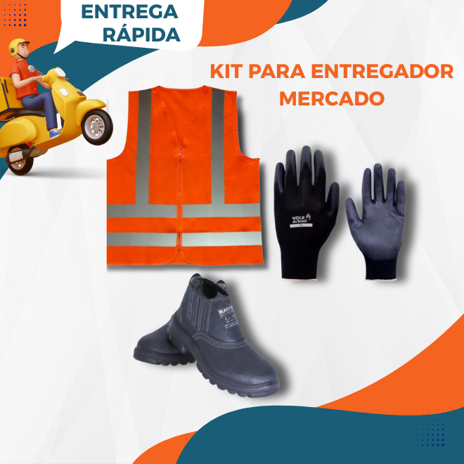 Kit Epi para Entregador Mercado