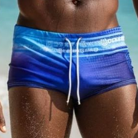 Sunga Masculina Com Forro Boxer Adulto Moda Praia 