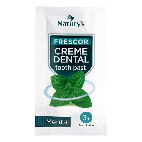 50 Creme Dental Sachê 3g Natutys Menta Hotel E A�