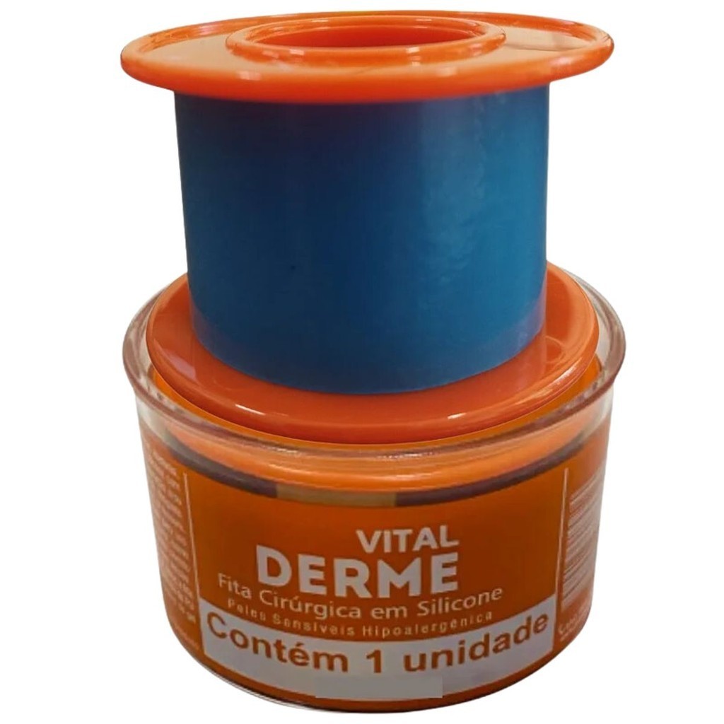 Fita de Silicone Para Cicatriz/Queloide 2.5cm x 1.