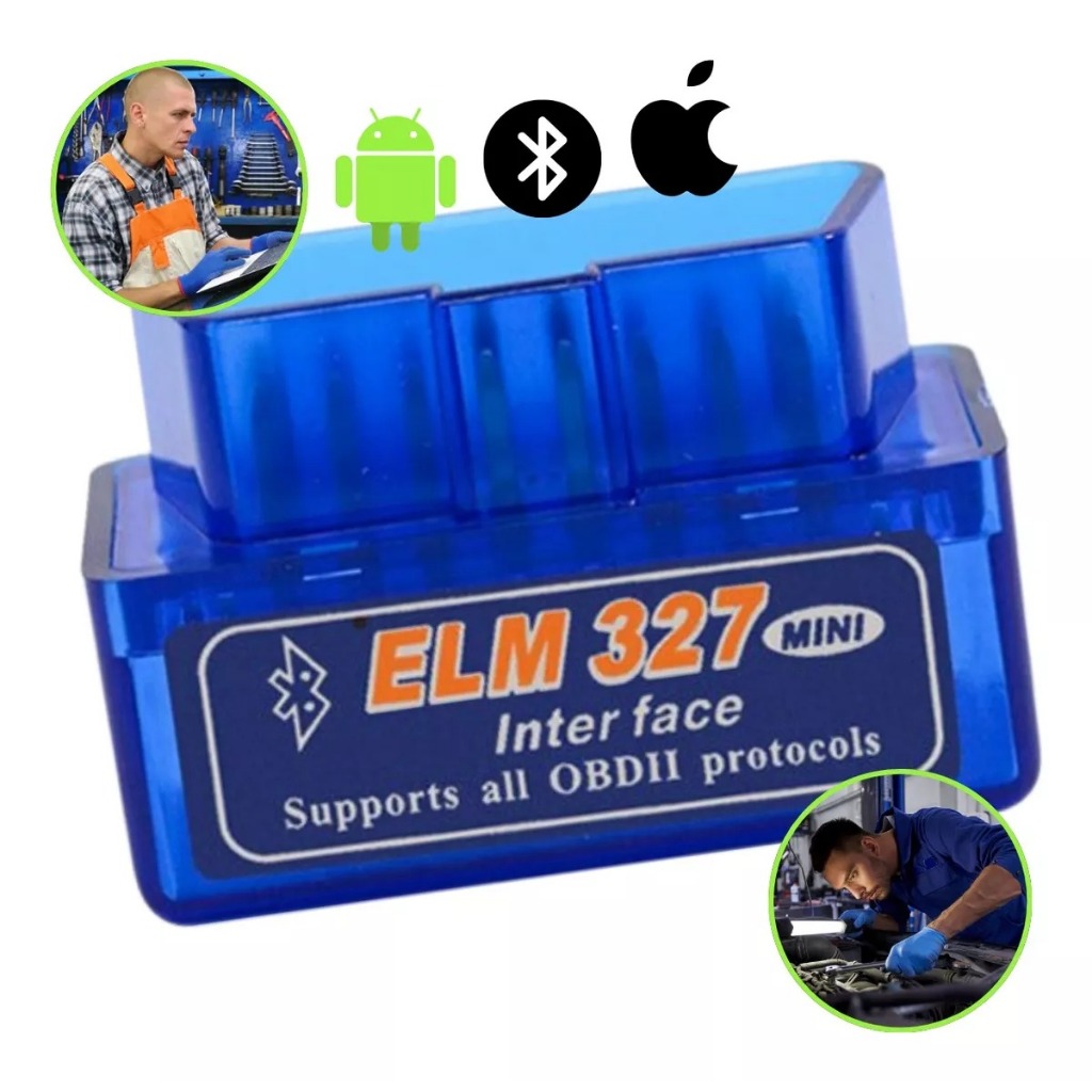 Scanner Automotivo Bluetooth OBD2 Android iOS EML 