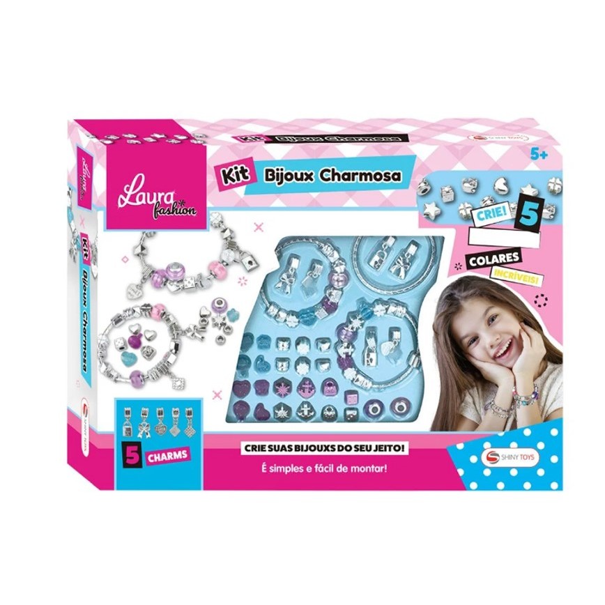 Brinquedo Infantil Conjunto De Joias Charmosa R