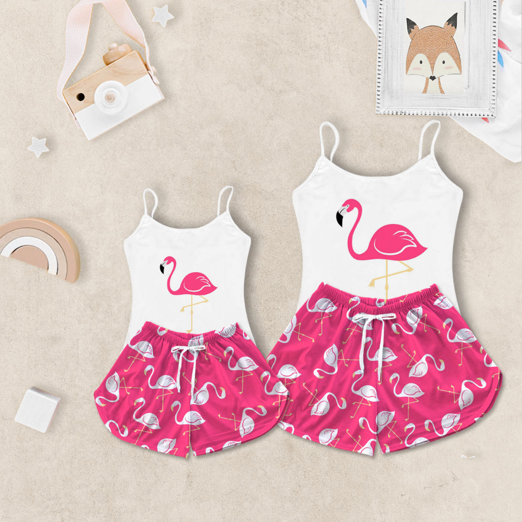 Conjunto Kit Tal Mãe e Filha Pijama Feminino Esta