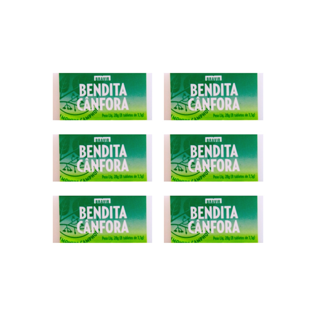 Cânfora Bendita Canfora Estojo com 8 unidades 28g