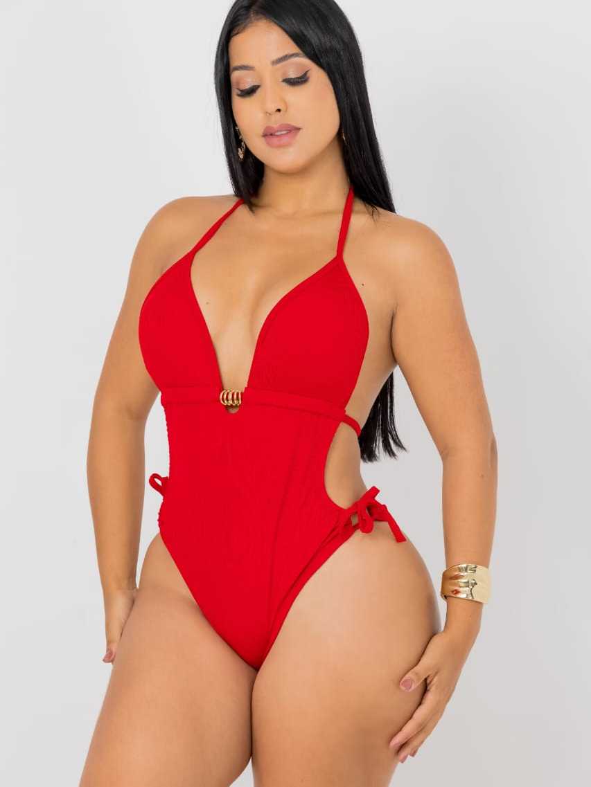 Maiô Anarruga feminino sexy c/bojo moda praia blo