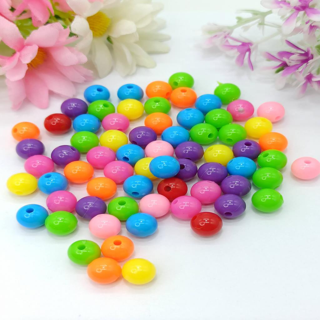 Bola Leitosa Lisa 8mm Colorida – (50g)