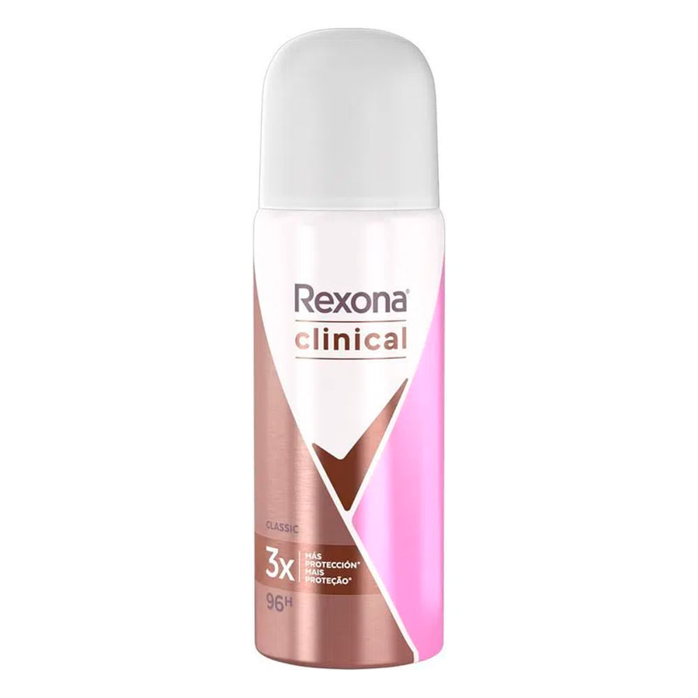 Desodorante Rexona Clinical Classic Aerosol Antitr