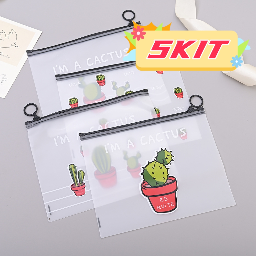 5 Pcs Unidade Estojo Multiuso Bolsinha Necessaire 