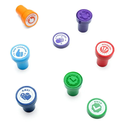 CARIMBO PEDAGÓGICO AUTOTINTADO LEOELEO – 6 