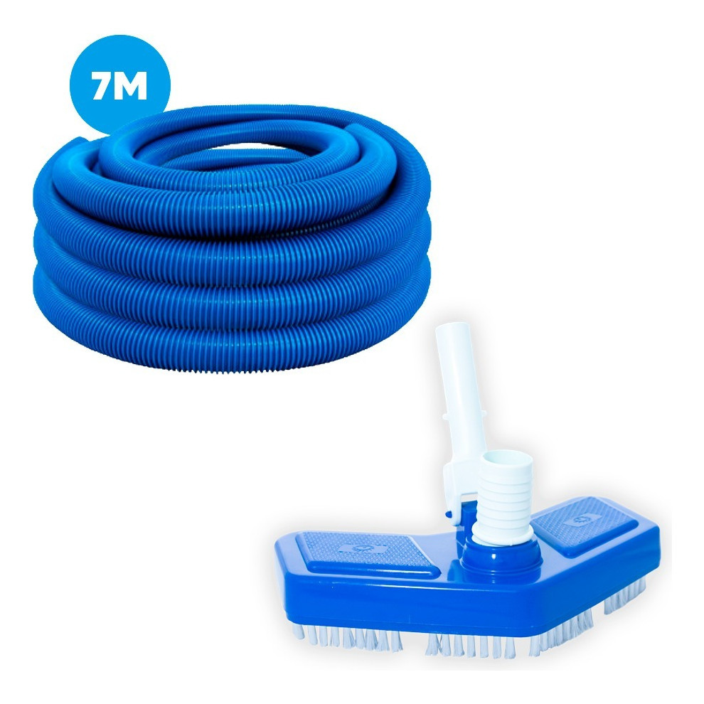 Kit Para Limpeza De Piscina Aspirador + Mangueira 