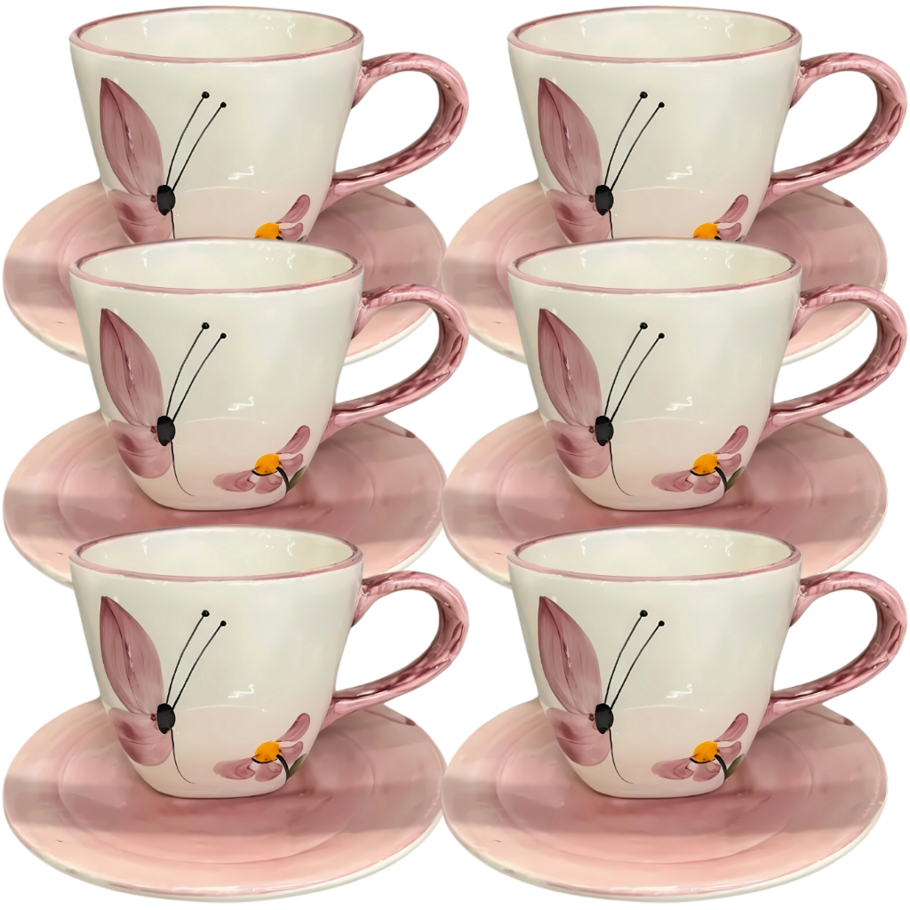 Xicaras para Café ou Chá Grande de 200ml em Cer�