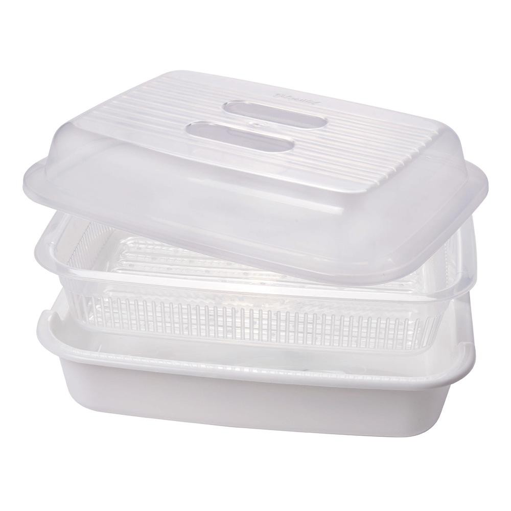 Esterilizador Para Microondas Retangular 3 peças 