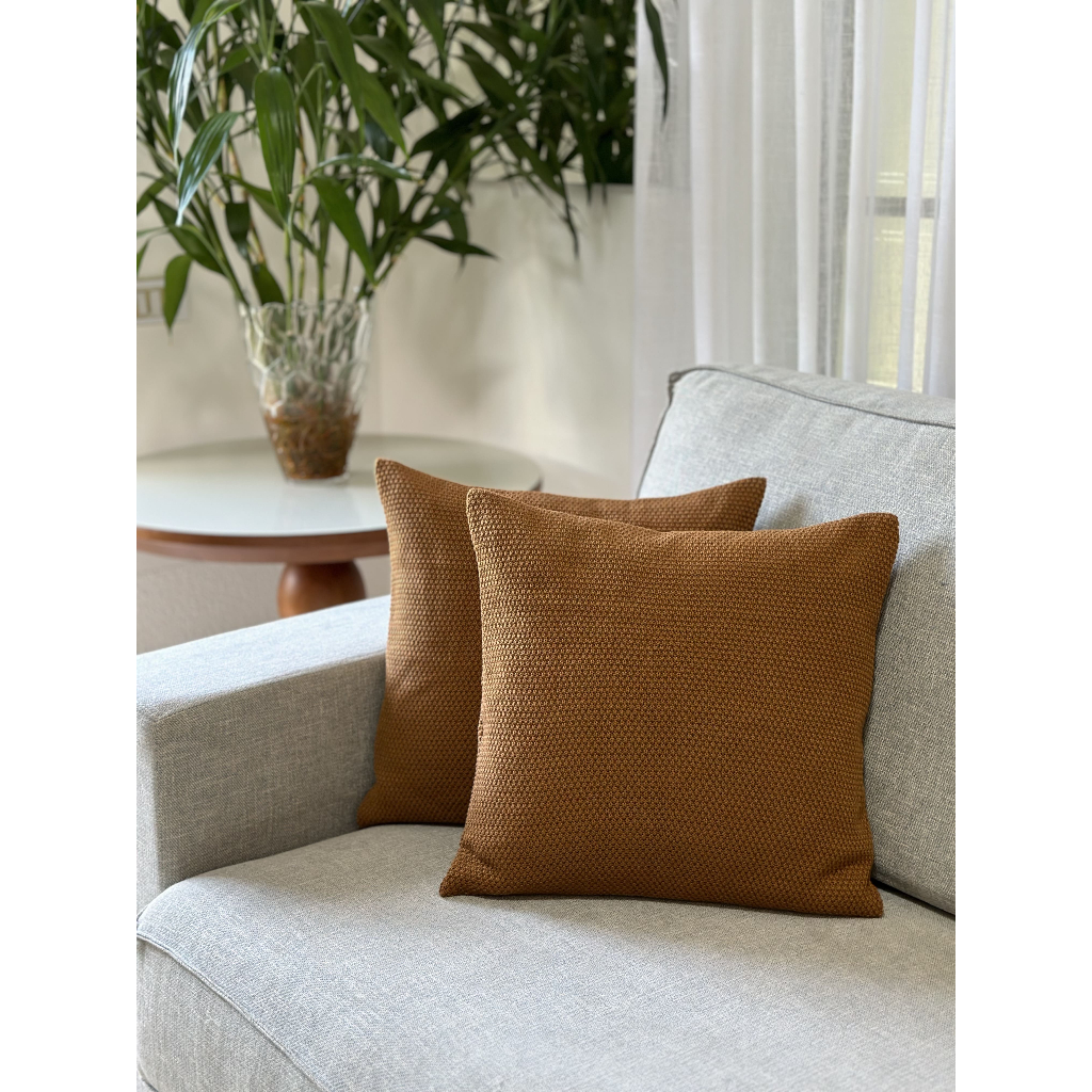 Kit 2 Capas De Almofada Decorativa Luxo Tricot 45&