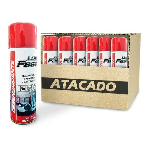 Kit Desengripante Spray 300ml 12 Unidades Te000116