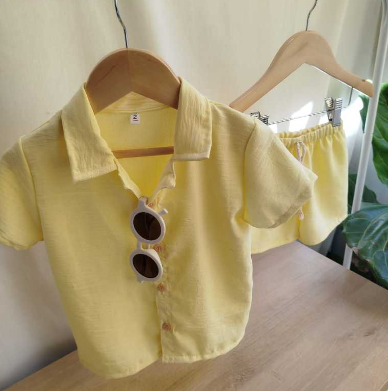 Conjunto Infantil Menino – Camisa e Bermuda 