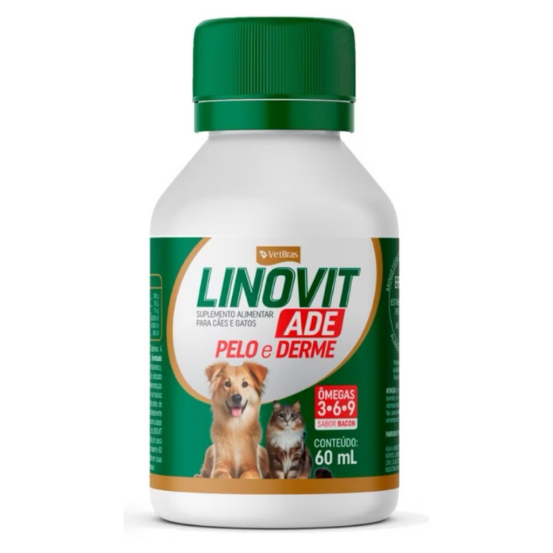 Linovit Suplemento Vitaminico Para Cães e Gatos 6