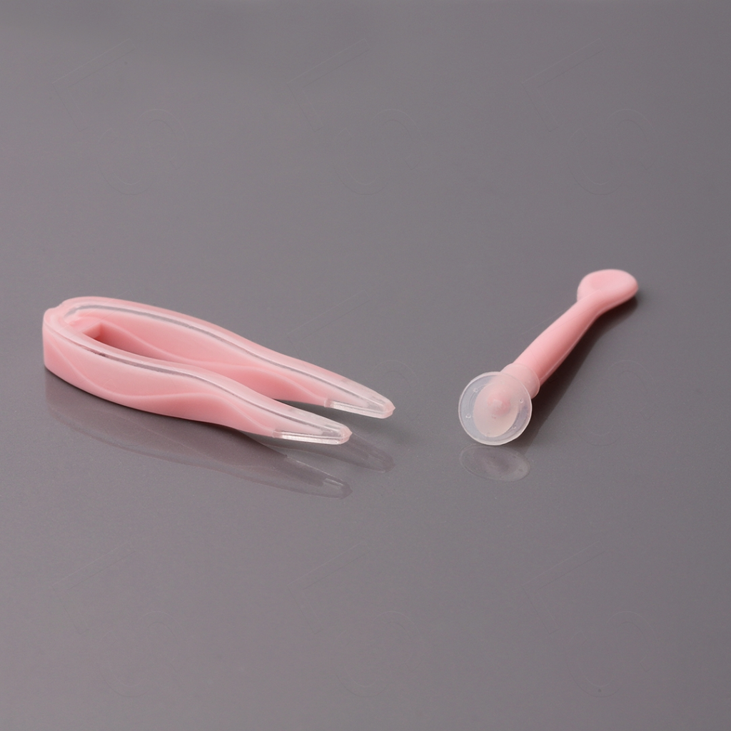 Portátil Kit Com Caso De Lente De Contato Vestind