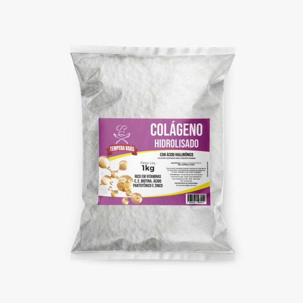 Colágeno Hidrolisad Linha Premium Tempera Brás