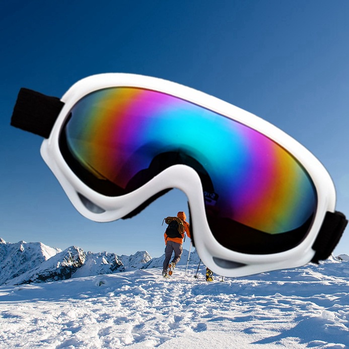 Óculos De Esqui Snowboard De Montanha Neve Para E