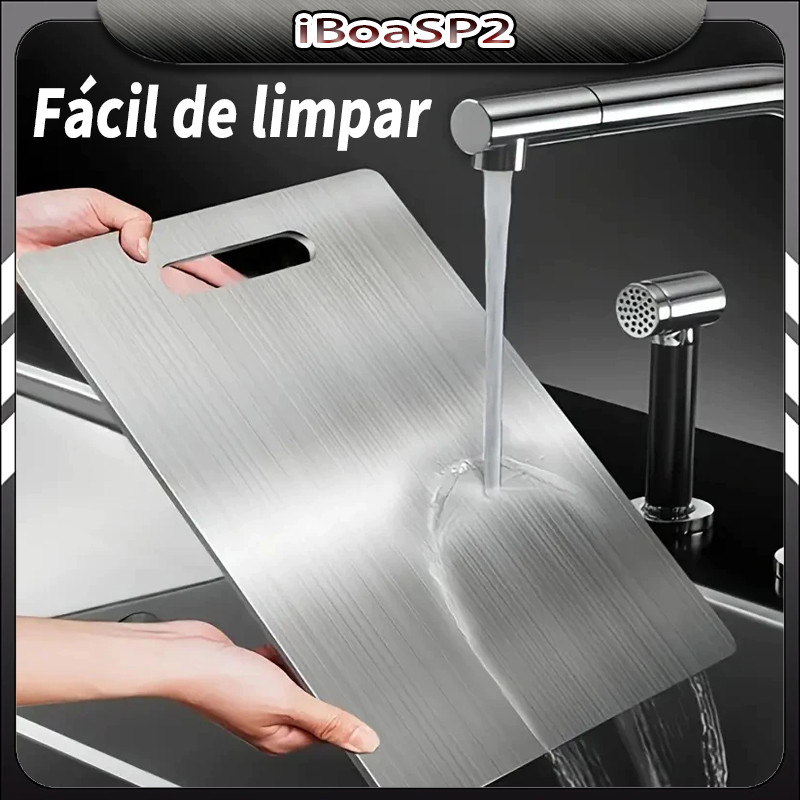 Tábua De Corte 304 Aço Inoxidável Antibacterian