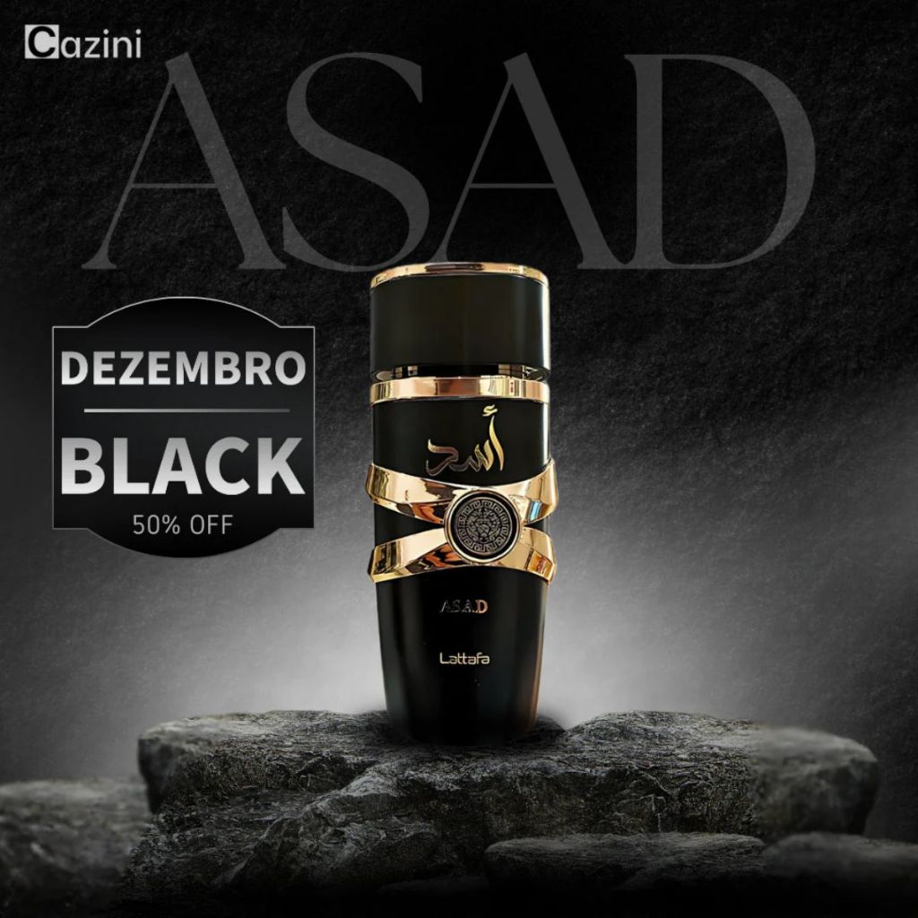 Perfume Árabe Masculino Asad Bourbon Eau De Parfu